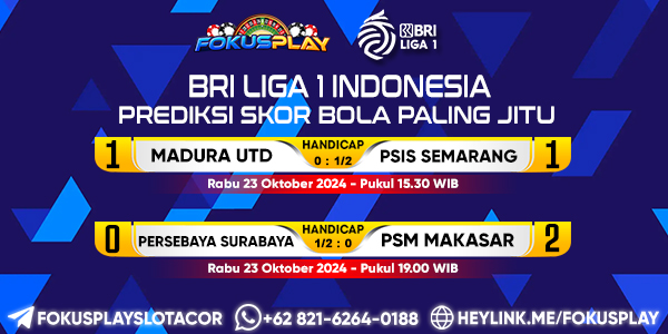 DAFTAR FOKUSPLAY AGEN TARUHAN BOLA TERPERCAYA